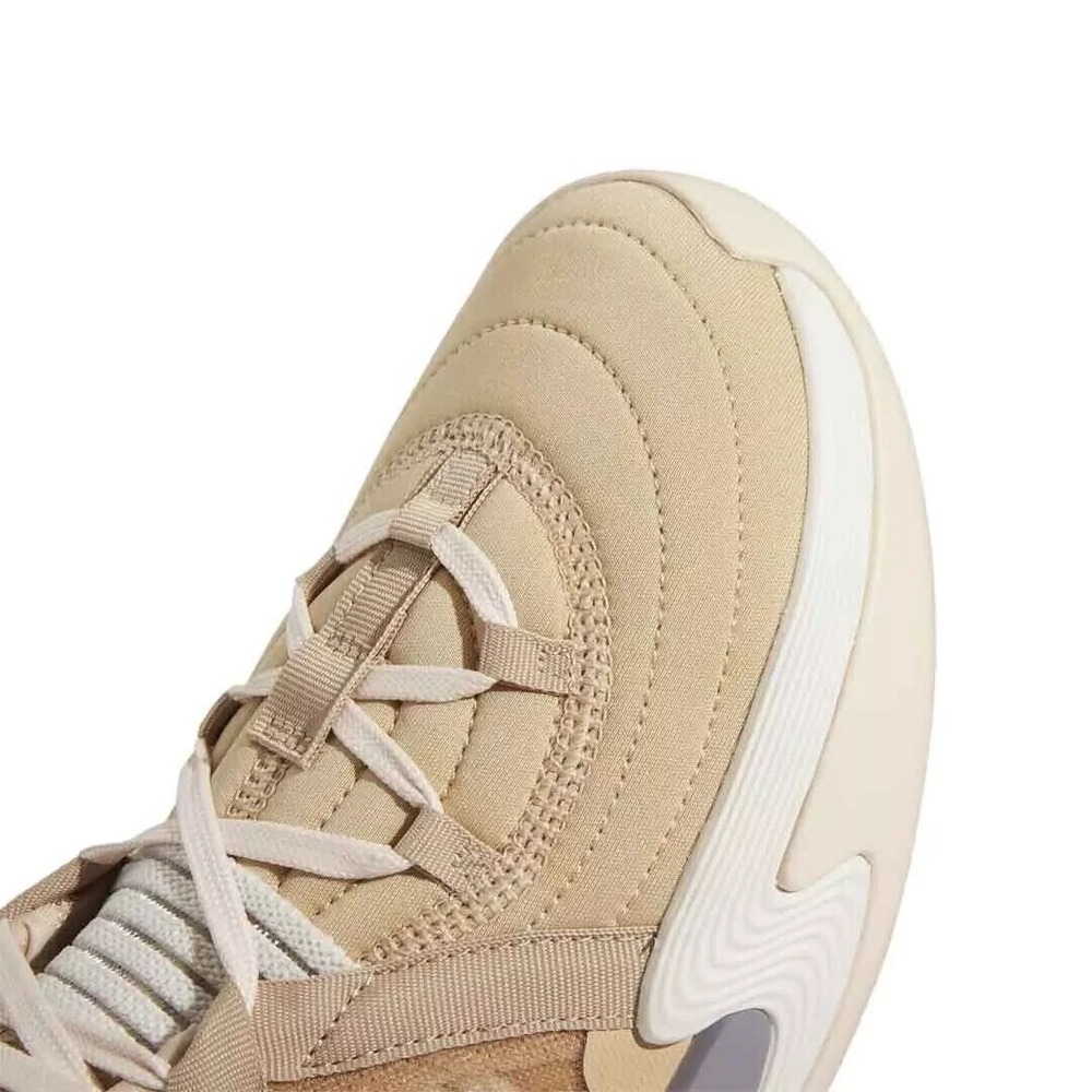 NEW Adidas Women's Size 10 Exhibit Select CP Beige Basketball Sneakers IE9341 - Picture 5 of 6